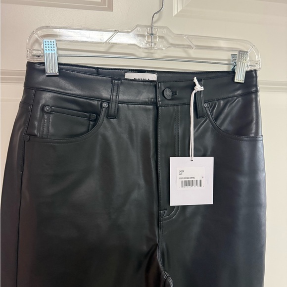 Pistols - CASSIE SUPER HIGH RISE STRAIGHT PANT - ONYX NWT - Picture 7 of 12